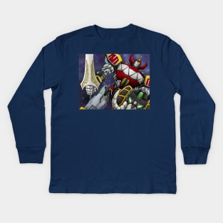 Megazord Kids Long Sleeve T-Shirt